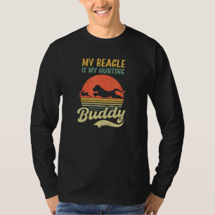 T-shirt Beagle Est Mon Époux De Chasse Design Beagle Chass