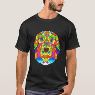T-shirt Beagle Ethnique Boho Mandala Yoga Hommes Femmes