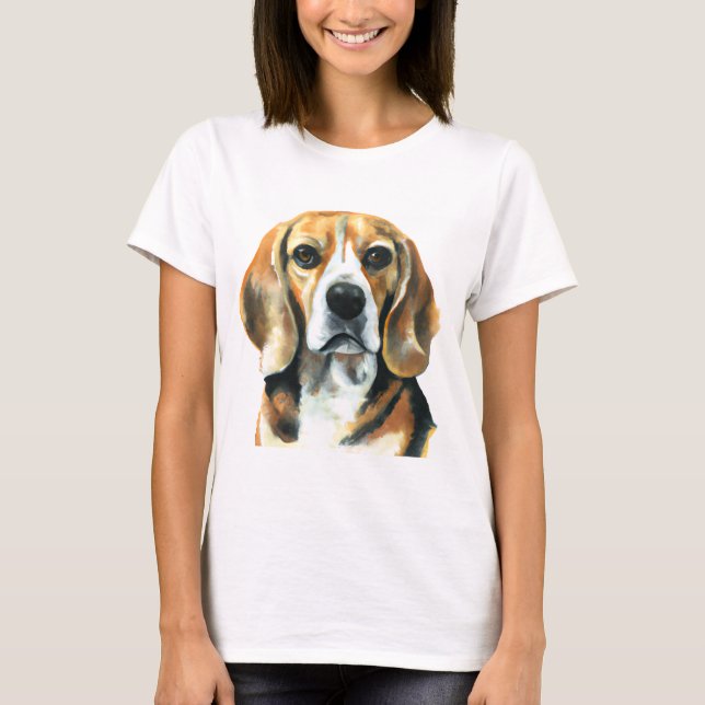 T-shirt Beagle féminin (Devant)