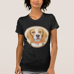 T-shirt Beagle Hound Dog Peinture Animal Art original