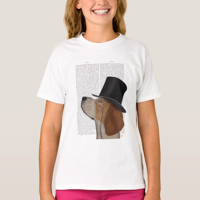 T-shirt Beagle, Hound officiel et Casquette (Devant)