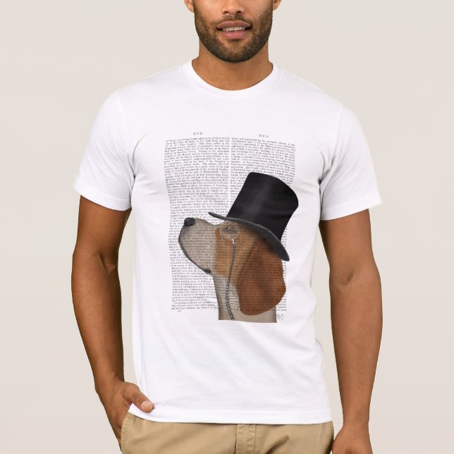 T-shirt Beagle, Hound officiel et Casquette (Devant)