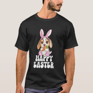 T-shirt Beagle Joyeux jour de Pâques Chien