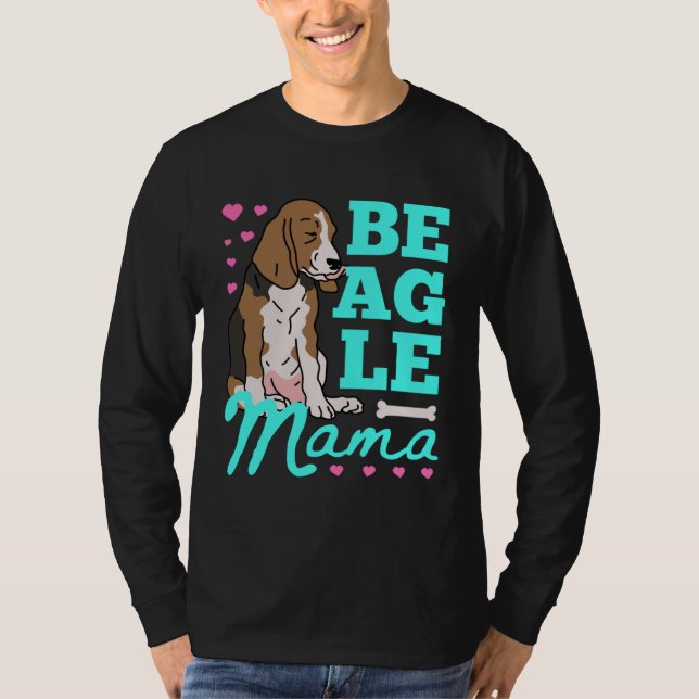 T-shirt Beagle Mama Beagles Mom Dog Owner Beagle (Devant)
