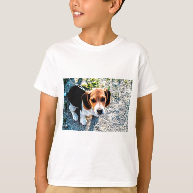 T-shirt Beagle mignon (Devant)