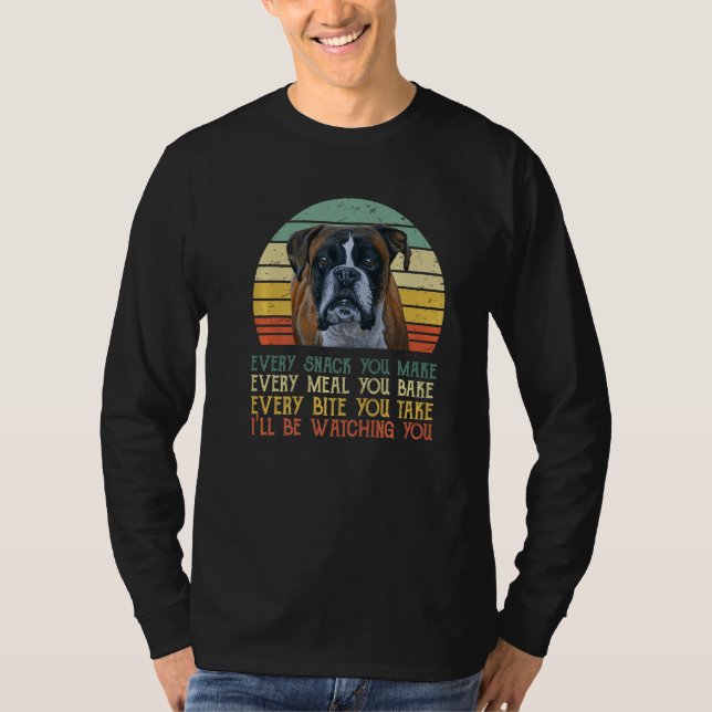 T-shirt Beagle Mom Every Meal You Make I'll Be Watching Be (Devant)