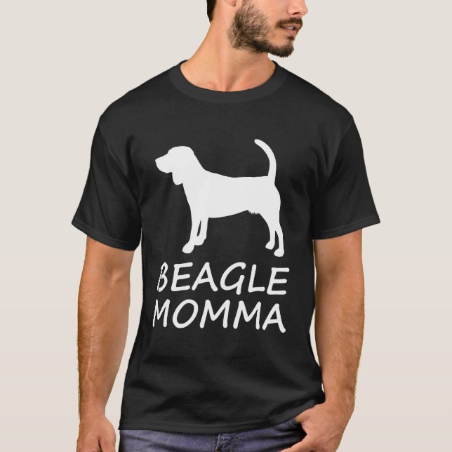 T-shirt Beagle Momma Chien (Devant)