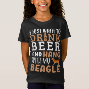T-Shirt Beagle Papa Drôle Fête des pères Amoureux des chie