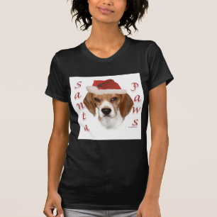 T-shirt Beagle Père Noël Paws