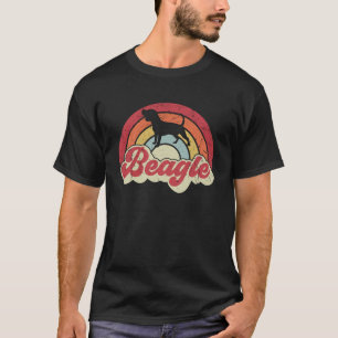 T-shirt Beagle Pour Hommes Femmes Beagle Chien Vintage