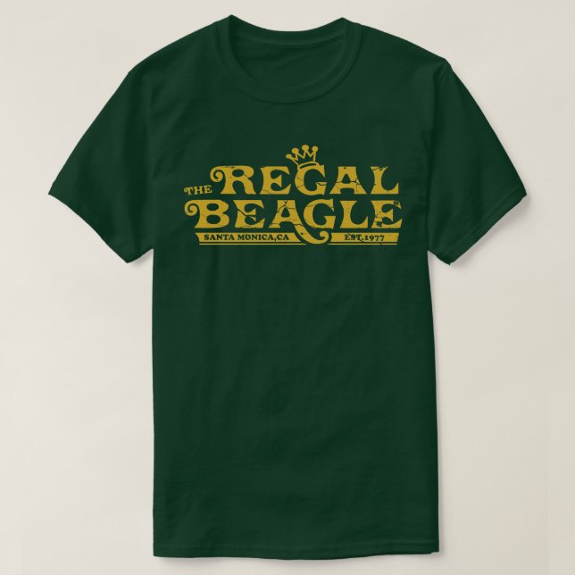 T-shirt beagle régal fissuré vintage (Design devant)