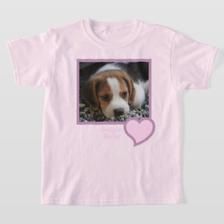 T-shirt Beagle Soeur Texte Animal de compagnie Chien Famil