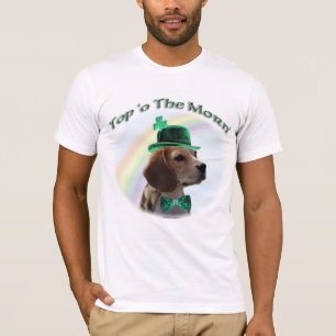 T-shirt Beagle Top of the Morn'; jour de la St. Patrick Be