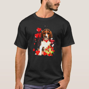 T-shirt Beagle Valentines Jour Chien Valentine