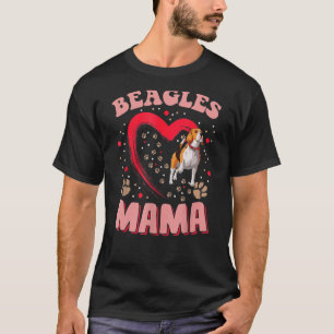 T-shirt Beagles amusants Mama Pet Vêtements Chien Beagle M