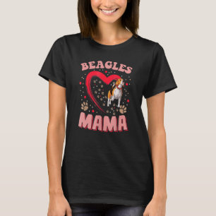 T-shirt Beagles amusants Mama Pet Vêtements Chien Beagle M