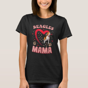 T-shirt Beagles amusants Mama Pet Vêtements Chien Beagle M