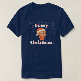 T-shirt Béaire mignonne Noël