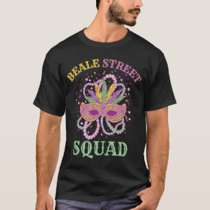 T-shirt Beale Street Squad Mardi Gras Pour Hommes Et Femme
