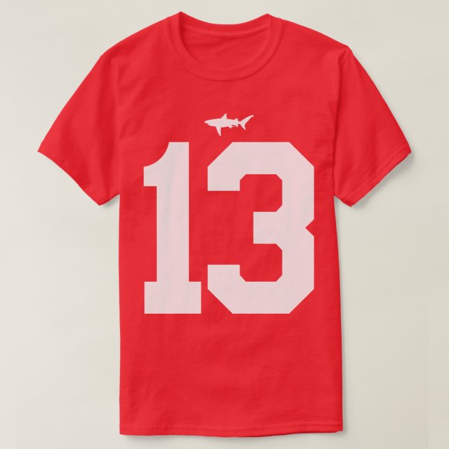 T-shirt Beamen Miami Sharks Jersey FrontBack Print (Design devant)