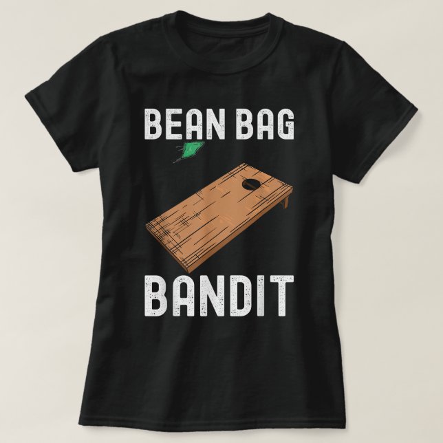 T-shirt Bean Bag Bandit Cornhole (Design devant)