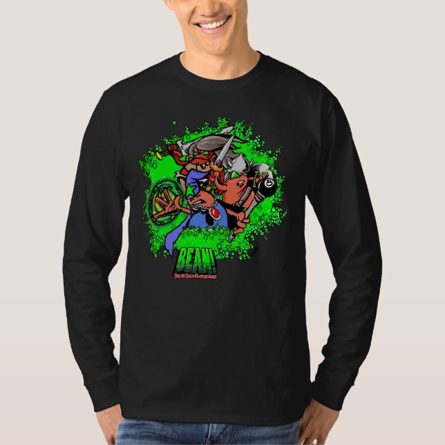 T-shirt BEAN! Héros Hommes    (Devant)