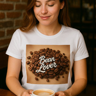 T-shirt Bean Lover Coffee Beans