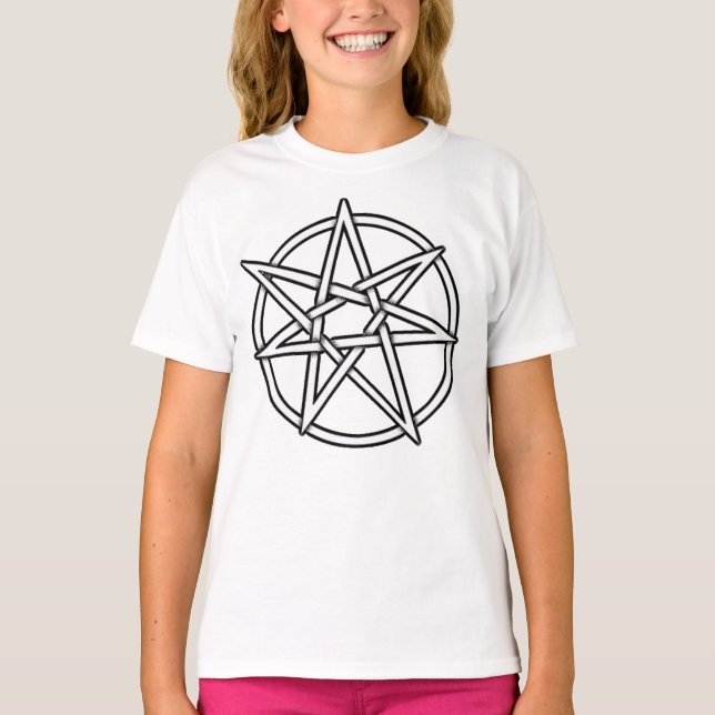 T-shirt BEAN! Wizard Star Girl's    (Devant)