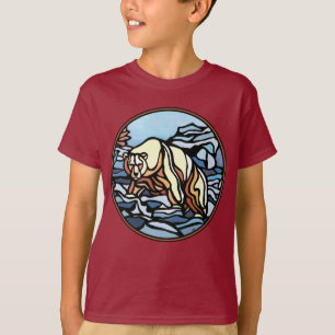 T-shirt Bear Art Kid's Sweatshirt Polar Bear Kid's Shirt
