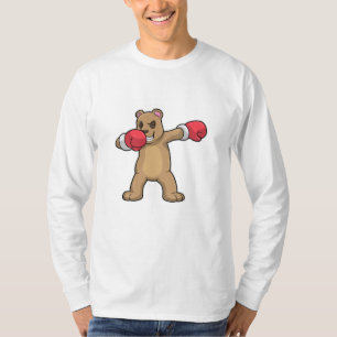 T-shirt Bear as Boxer at Boxer & Hip hop Dance Dab