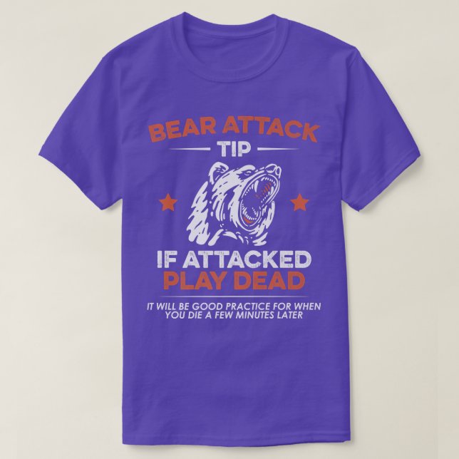 T-shirt Bear Attack (Design devant)