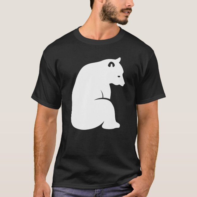 T-shirt Bear  Brown Bear Forest Animals (Devant)