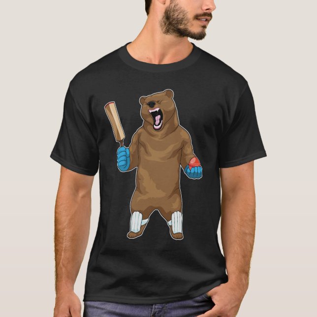 T-shirt Bear Cricket (Devant)