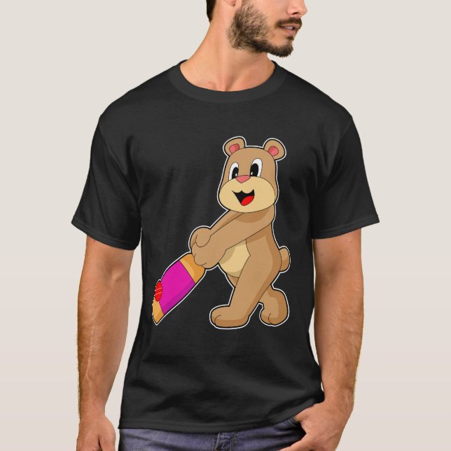 T-shirt Bear Cricket (Devant)