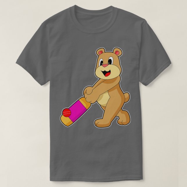 T-shirt Bear Cricket (Design devant)