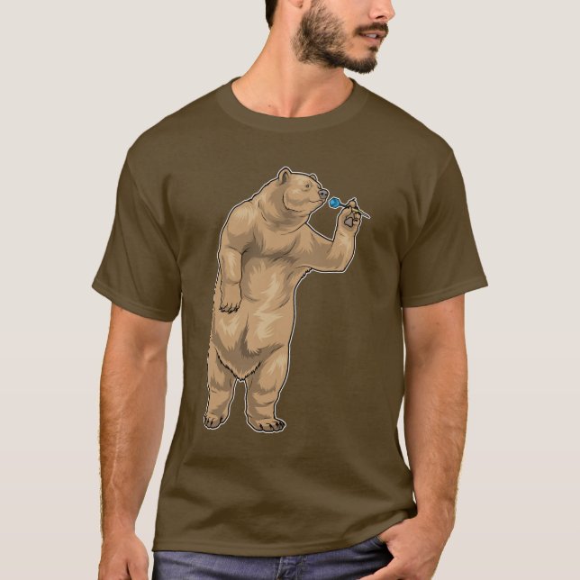 T-shirt Bear Darts Dart (Devant)