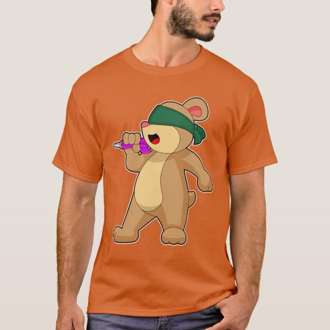 T-shirt Bear Darts Dart (Devant)