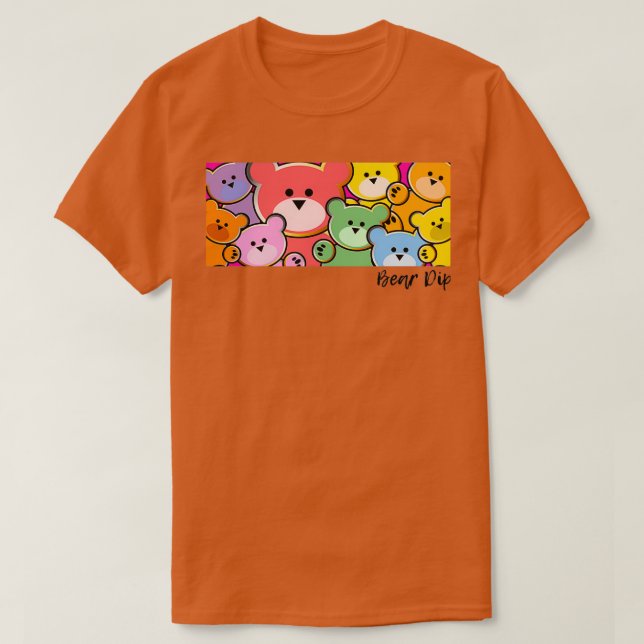 T-shirt Bear Dip (Design devant)