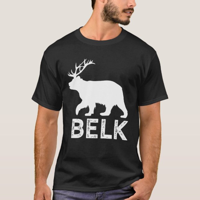T-shirt Bear Elk Big Game Elk Hunter Shed Antler Elk Hunti (Devant)