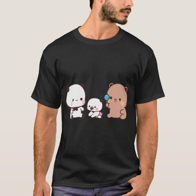 T-shirt Bear Et Panda Bubu Dudu Balloon (Devant)
