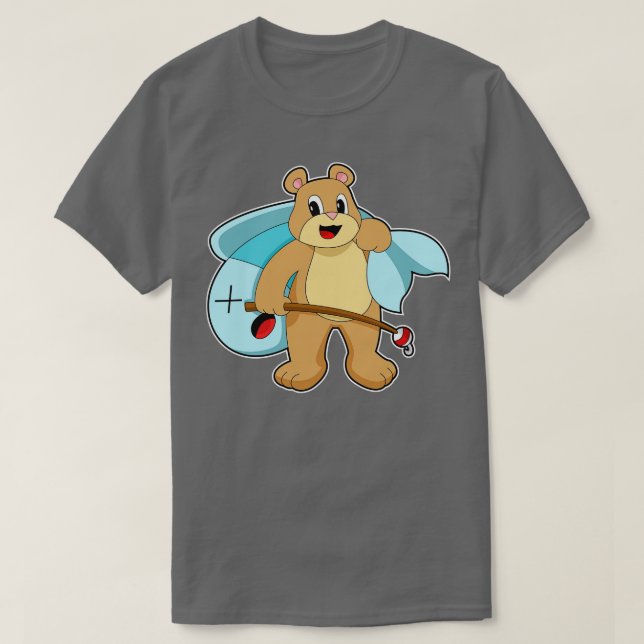 T-shirt Bear Fishing (Design devant)
