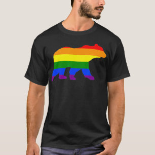 T-shirt Bear Gay pride LGBT Histoire Mois cadeau