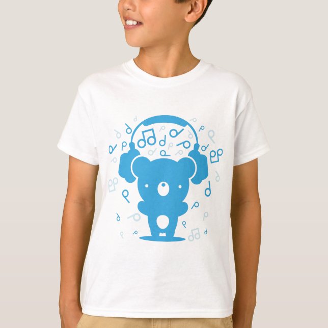 T-shirt Bear_Headphones (Devant)