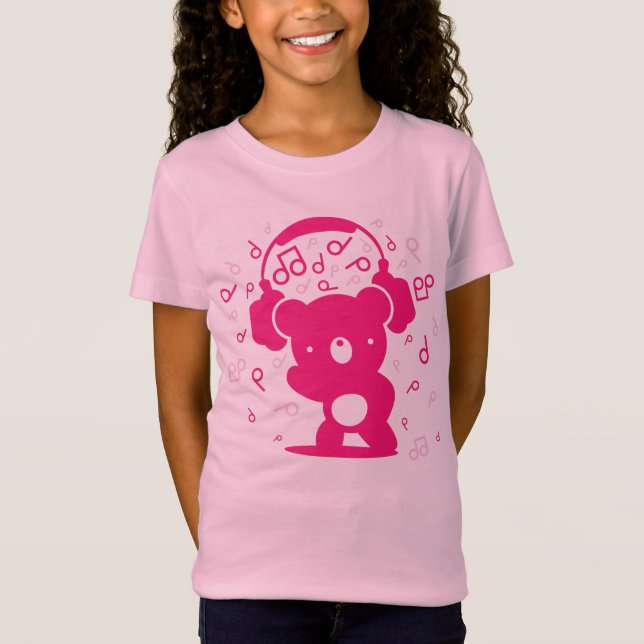 T-Shirt Bear_Headphones (Devant)