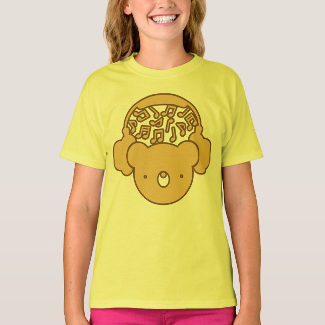 T-shirt Bear_Headphones (Devant)