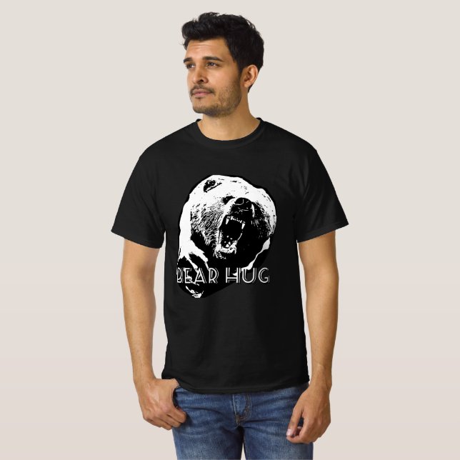 T-shirt Bear Hug Funny Tee (Devant entier)
