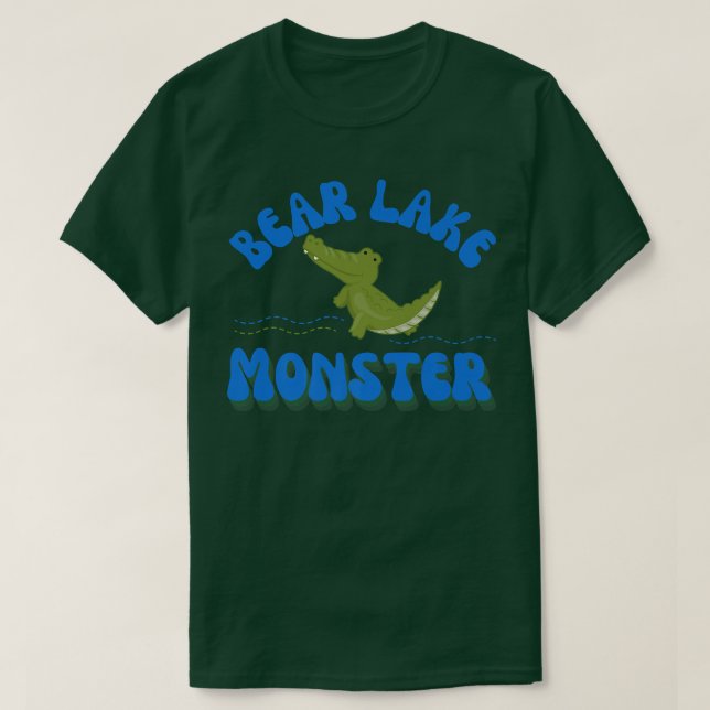 T-shirt Bear Lake Monster Bear Lake Utah Idaho Premium (Design devant)
