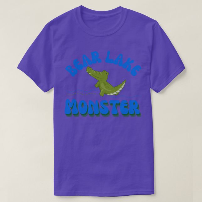 T-shirt Bear Lake Monster Utah Idaho (Design devant)
