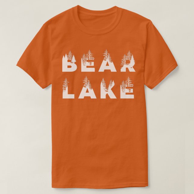T-shirt Bear Lake Utah et Idaho Vacances Souvenir Premium (Design devant)