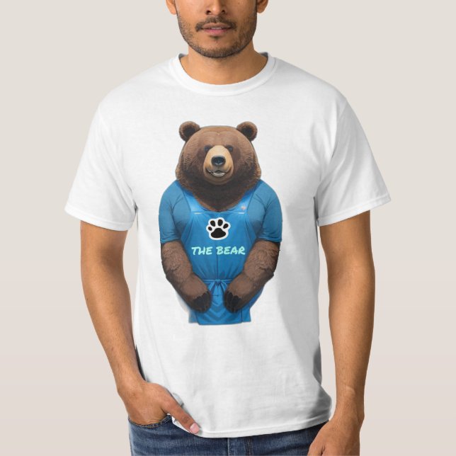 T-shirt Bear Man est maintenant dans sa nouvelle série (Devant)